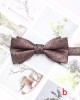 Lei'er men's Korean-style casual bow tie, polyester printed dark pattern bow tie, performance accessory, bow tie, Shengzhou manufacturer and wholesale.