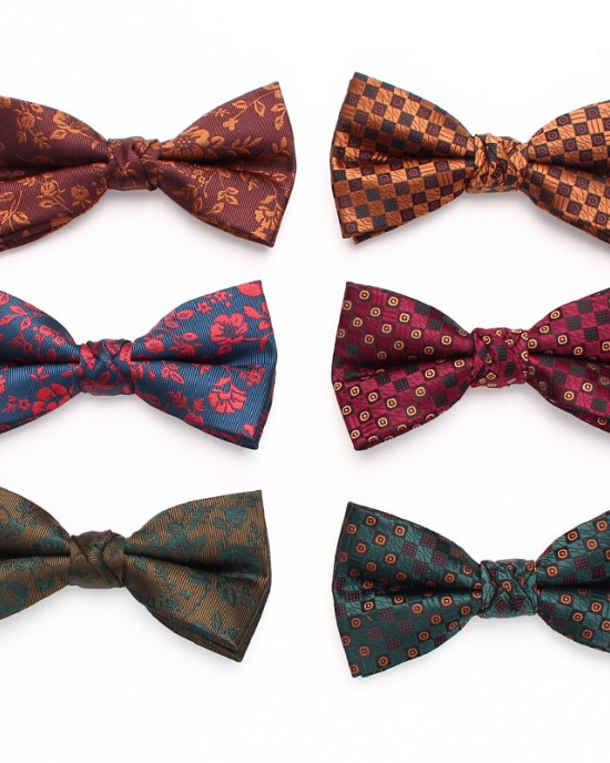 Men's bow tie, British striped business tie, Korean style, groom's wedding shirt, suit tie accessory.