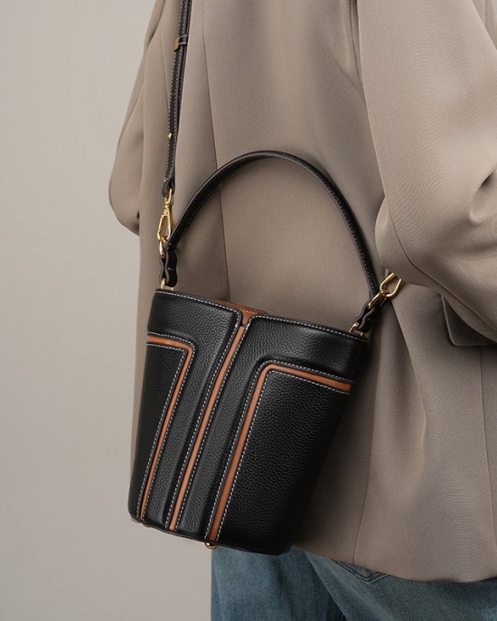 Tote bag, 2022 new large capacity, commuter genuine leather, spring and summer, high-end soft cowhide