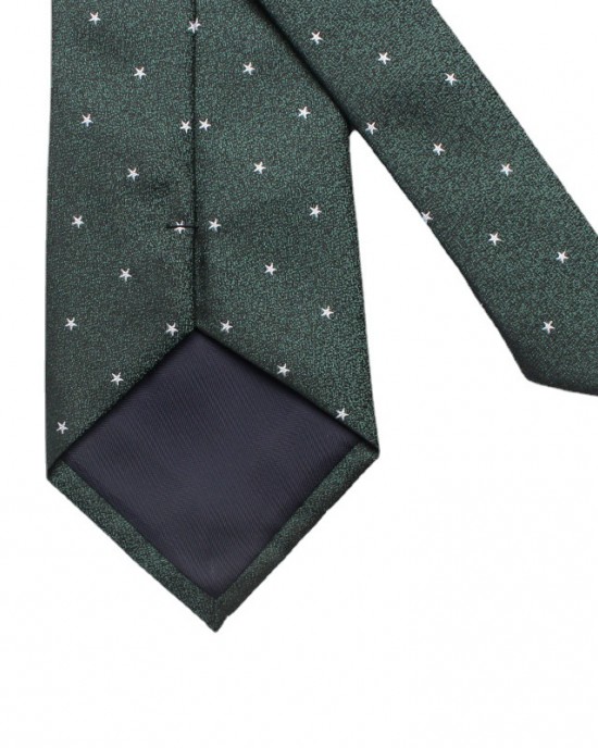 Lei'er new green series 8cm polyester business suit jacquard tie, bulk tie manufacturer in stock.