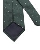 Lei'er new green series 8cm polyester business suit jacquard tie, bulk tie manufacturer in stock.