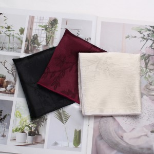 Leier men's business suit pocket square, patterned chest scarf, banquet handkerchief, suit accessory manufacturer.