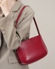 Luxury genuine leather underarm bag for women, 2025 new cowhide Simple and versatile shoulder and crossbody handbag