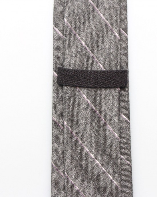 5.5cm men's business formal striped wool jacquard tie, groomsmen suit tie wholesale