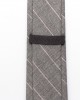 5.5cm men's business formal striped wool jacquard tie, groomsmen suit tie wholesale