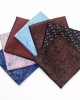 Men's business wedding suit pocket squares, patterned chest scarves, handkerchiefs, and small square handkerchiefs, also available for wholesale suit accessories
