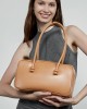 Genuine Leather Underarm Bag 2025 New Large Capacity Boston Women's Single Shoulder Bag Bowling Bag Golf bags