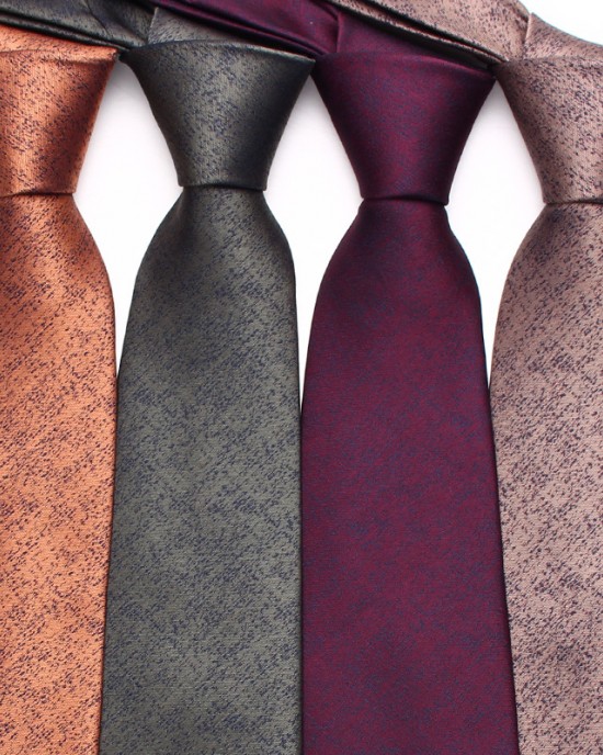 Polyester dark pattern ties in stock, classic men's 8cm ties, business casual wedding dinner ties in multiple colors, wholesale