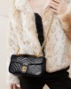 Strict Top-Grain Cowhide Small Scented Bag Niche Luxury Genuine Leather Women's Bag 2025 New Heart Diamond Chain Bag