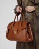 Vintage genuine leather handbag tote bags, new cross-border vegetable-tanned cowhide large-capacity briefcases, large travel bags for women