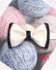 Lei'er solid color diamond-embellished bow ties, fashionable men's shirt, suit, banquet, and wedding accessory bow tie manufacturer.