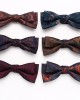 Lei'er men's floral casual bow ties, fashionable new paisley flower bow ties, personalized bow tie manufacturers for men and women