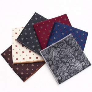 Leier men's suit pocket squares, patterned wedding chest scarves, handkerchiefs, small party squares, suit accessories, manufacturer