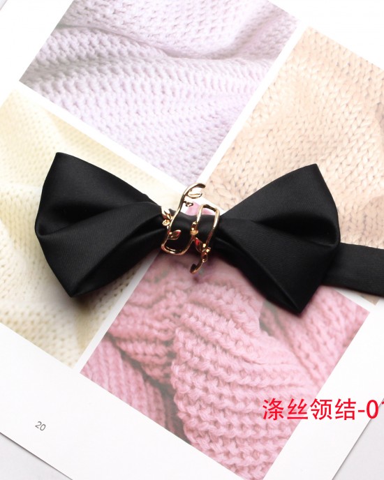 Korean-style fashionable evening bow ties for men and women, Korean-style men's bow ties, factory wholesale