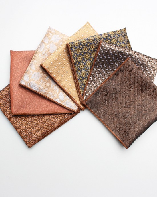 2025 new yarn-dyed polyester square handkerchiefs for men's formal suits, pocket squares, and casual British neckbands, available from manufacturers