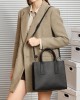 2025 new genuine leather large-capacity handbag Simple cowhide tote bag, crossbody shoulder bag, casual women's backpack