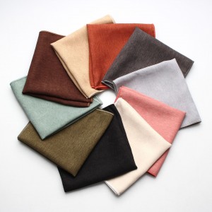 Men's solid-color suit pocket squares Shirt pocket squares, small handkerchiefs for formal dresses and wedding photography.