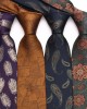 Lei'er 8cm business formal ties, men's polyester jacquard business retro ties, manufacturer, ready-to-stock, multiple colors.