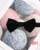 Men's black bow ties in stock, business-chic, retro, double-layered bow ties for shirts and suits, banquet accessories, bow tie manufacturers