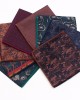 Leier men's business suit pocket squares, patterned wedding handkerchiefs, and small square handkerchiefs for banquets and suit accessories.