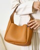 2022 Spring/Summer New Leather Top Grain Cowhide Women's Bags - Shoulder Carry, Crossbody, Trendy Large Capacity Women's Versatile Shoulder Bag