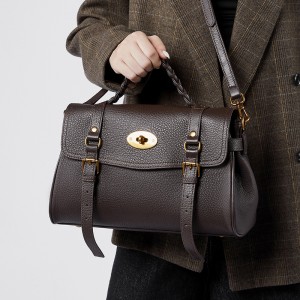 Genuine leather messenger bags, cowhide handheld, shoulder and crossbody bags, tote bags for women, 2025 new versatile commuter briefcases