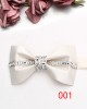 Lei'er silver bow tie, men's diamond bow tie Manufacturer of stylish Korean-style bow ties for groomsmen and groomsmen.