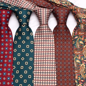Lei'er 9cm business formal ties in stock, men's printed ties, jacquard business vintage ties, manufacturer in stock
