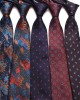 New men's 8cm business polyester ties, men's fashionable vintage shirt and suit accessories, wholesale