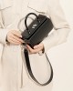 Premium cowhide small square handbag women's 2025 Spring/Summer fashionable and simple single shoulder crossbody doctor's box bag