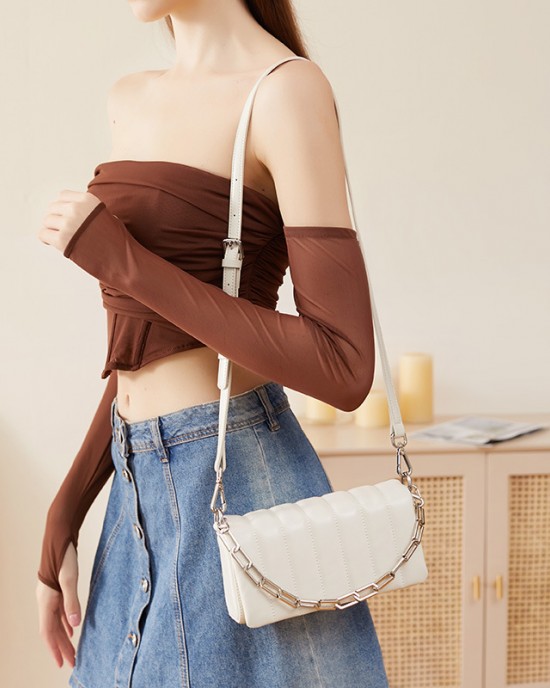 New cowhide LP lunch box bag for women, luxury handbag Kelly bag, 2025 new shoulder and crossbody cosmetic bag.