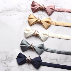 Korean-style fashionable evening bow ties for men and women, Korean-style men's bow ties, factory wholesale