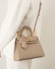 2025 new spring and summer fashionable cowhide, high-quality genuine leather Kelly bag, mini crossbody handbag for women