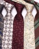 Leier, in stock, men's party and performance casual tie, striped paisley pattern tie, Korean-style 8cm tie manufacturer