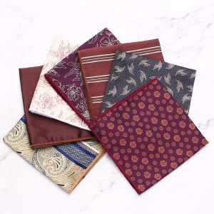 Lei'er men's British retro patterned square handkerchiefs, suit pocket squares, wedding business suits, and shirts, wholesale.