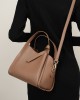 2025 new style genuine leather handbag, stylish crossbody bag for mother, cowhide bucket bag