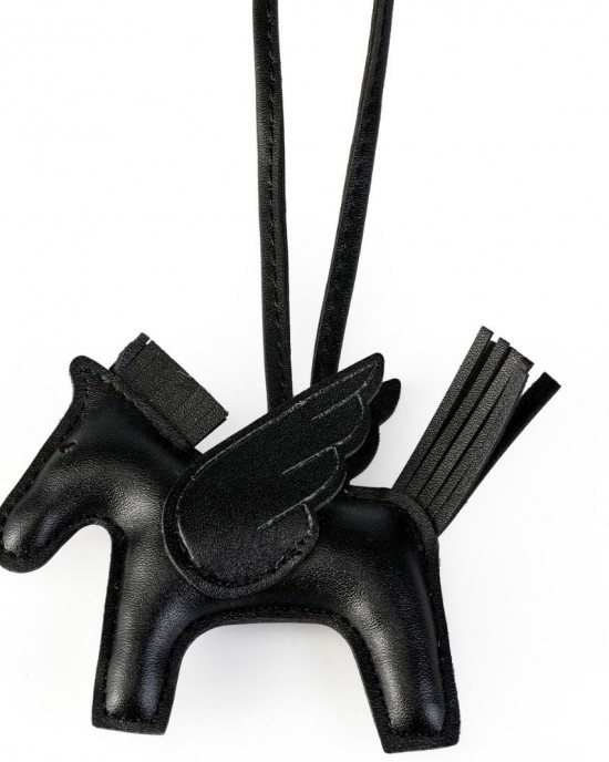 Pony pendant, hand-stitched mini angel Pegasus pendant, cute tassel bag for women, car charm
