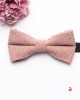 Shengzhou manufacturers offer corduroy polyester-cotton bow ties for men and women in macaron-colored, solid-color, fashionable wedding bow ties.