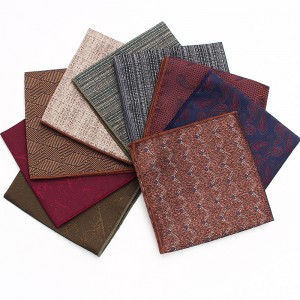 Lei'er formal business squares, suit pocket squares, patterned chest scarves, handkerchiefs, small party squares, suit accessories manufacturer.