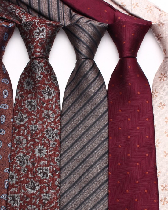 Leier, in stock, striped men's business formal 8cm jacquard polyester tie, in stock, casual work tie manufacturer