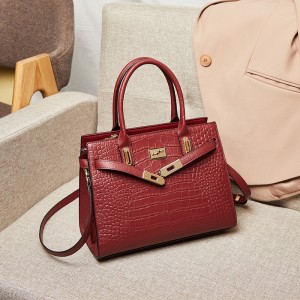 2025 new summer fashion large-capacity genuine leather handbag for middle-aged women