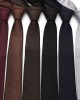 New 6cm formal business men's ties, professional groom's solid color hand-tied ties for weddings, suit accessories
