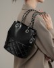 2025 New Spring/Summer French-Style Genuine Leather Women's Crossbody Wedding Bag, Niche Fashion Underarm Bag