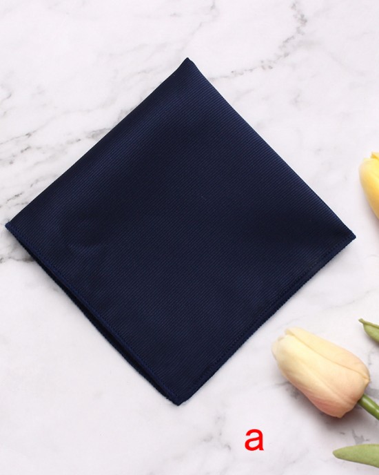 Men's formal suit pocket squares, bow tie pocket squares for wedding banquets, square handkerchief manufacturers in stock