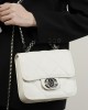 Strict commuter handbag, 2025 new cowhide underarm bag, niche shoulder crossbody small square bag