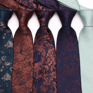 Leier men's green 8cm formal polyester tie for men. Men's casual wedding ties in stock