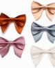 Men's bow tie tuxedos, large horn bow ties, solid color, male groomsmen's pointed bow ties, banquet performance bow ties