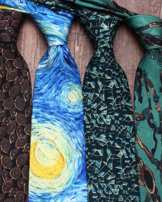 9cm large floral tie, men's digitally printed polyester vintage hand-tied ties, suit and banquet ties, wholesale.