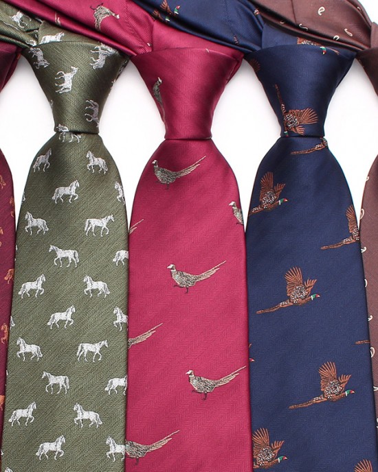 Leier, in stock, burgundy striped tie, men's groomsmen wedding tie, yarn-dyed polyester business tie