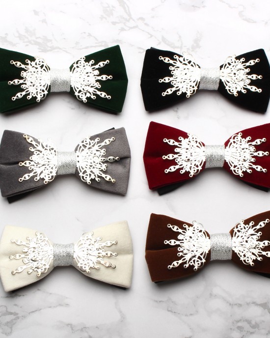 Men's Korean-style printed bow ties, groomsmen and wedding bow ties, and casual velvet bow ties are available.